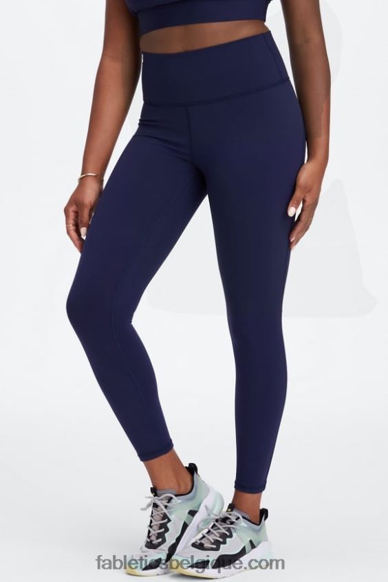 définir powerhold taille haute 7/8 legging 26 femmes Fabletics 404P0T675 éclat de cerise/abricot frais