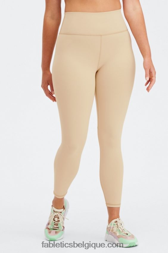 définir powerhold taille haute 7/8 legging 29 femmes Fabletics 404P0T692 oasis tropicale/argent réfléchissant