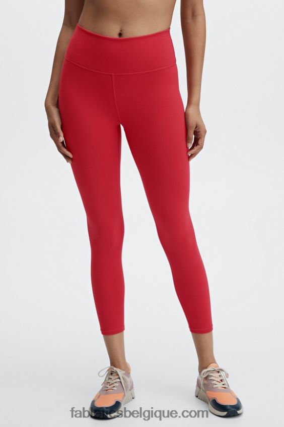 définir powerhold taille haute 7/8 legging 31 femmes Fabletics 404P0T698 poire clair/blanc brillant