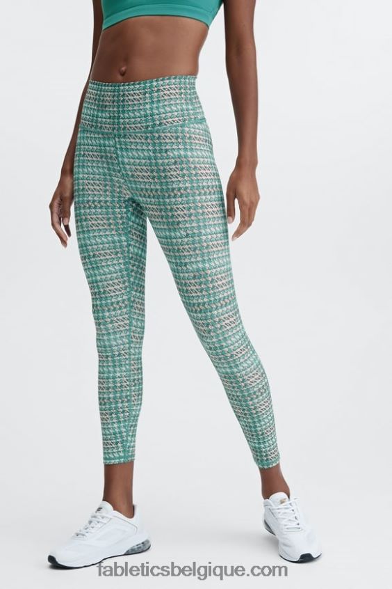 définir powerhold taille haute 7/8 legging 31 femmes Fabletics 404P0T699 brouillard salin/blanc classique