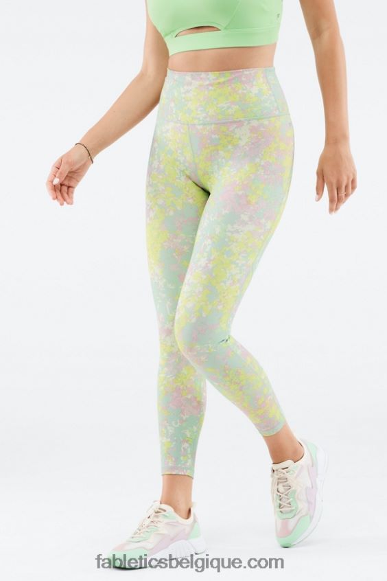définir powerhold taille haute 7/8 legging 32 femmes Fabletics 404P0T705 sport noir/ombré