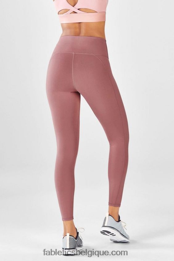 définir powerhold taille haute 7/8 legging 34 femmes Fabletics 404P0T715 nuage de pluie/soleil du désert