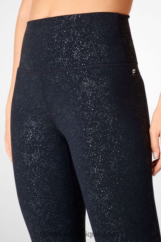 définir powerhold taille haute 7/8 legging 35 femmes Fabletics 404P0T721 logo limonade/gris minéral/aigrette