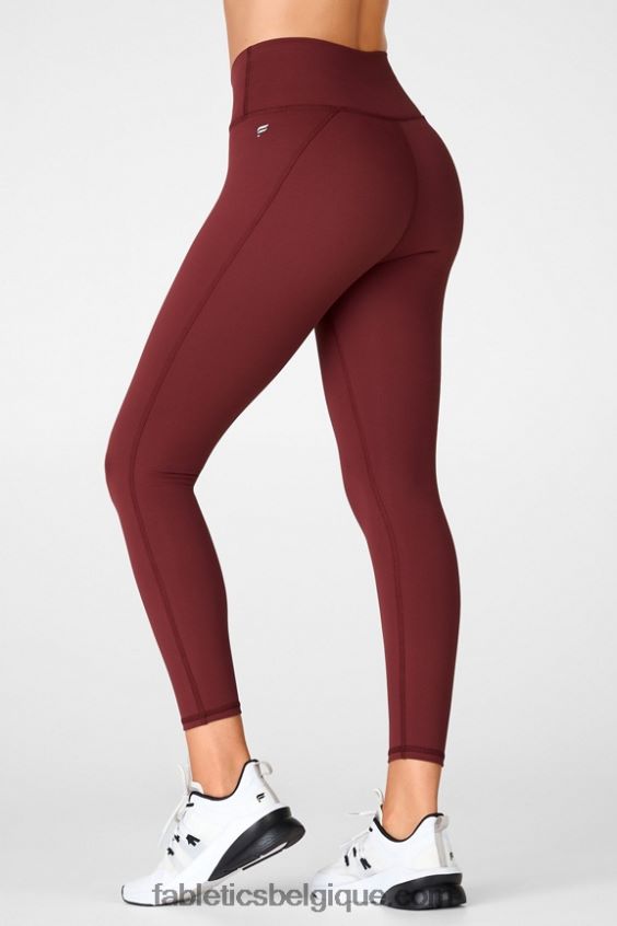 définir powerhold taille haute 7/8 legging 36 femmes Fabletics 404P0T724 logo aigrette/écorce de saule