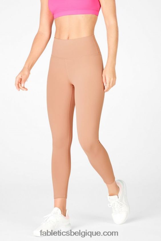 définir powerhold taille haute 7/8 legging 37 femmes Fabletics 404P0T730 aigrette/lime fanée