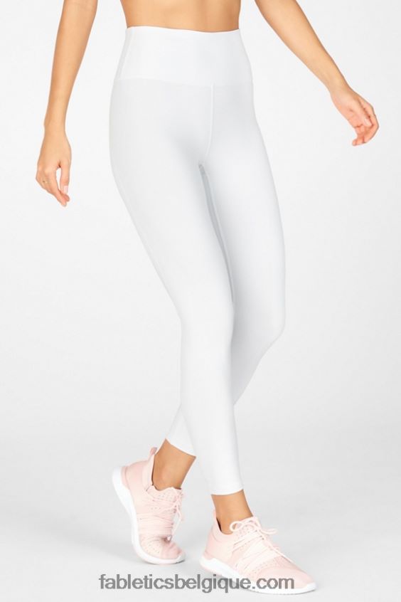 définir powerhold taille haute 7/8 legging 37 femmes Fabletics 404P0T731 aigrette/lime fanée