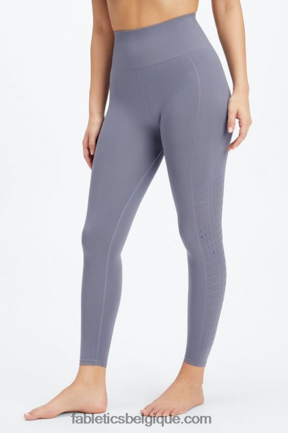 le legging 7/8 taille haute eco sync femmes Fabletics 404P0T1169 nuage de pluie sombre