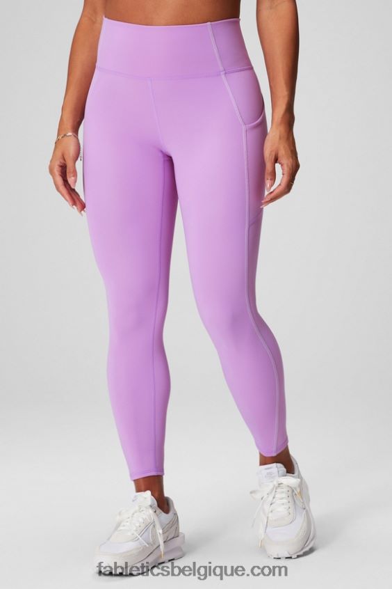 legging 7/8 taille haute oasis pureluxe 48 femmes Fabletics 404P0T783 grotte de cristal/chuchotement lilas