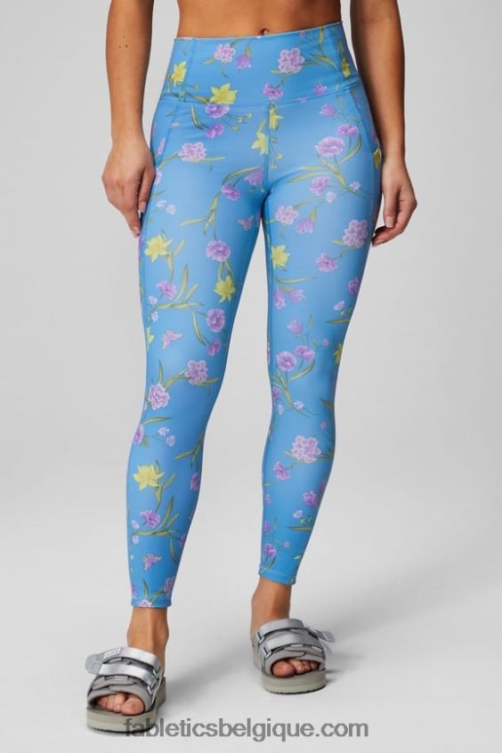 legging 7/8 taille haute oasis pureluxe 48 femmes Fabletics 404P0T784 rêve de jonquille