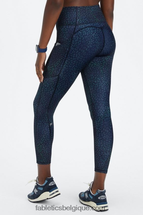 legging 7/8 taille haute oasis pureluxe 49 femmes Fabletics 404P0T789 carte thermique léopard