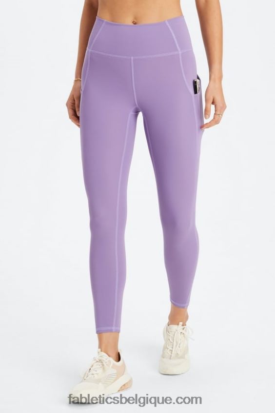 legging 7/8 taille haute oasis pureluxe 51 femmes Fabletics 404P0T798 violette