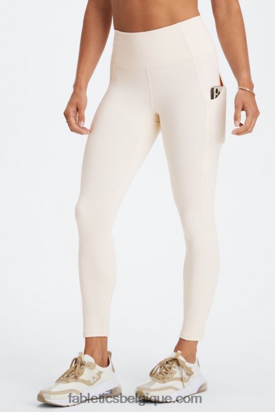 legging 7/8 taille haute oasis pureluxe 52 femmes Fabletics 404P0T803 avoine