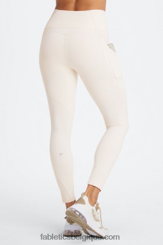 legging 7/8 taille haute oasis pureluxe 52 femmes Fabletics 404P0T803 avoine