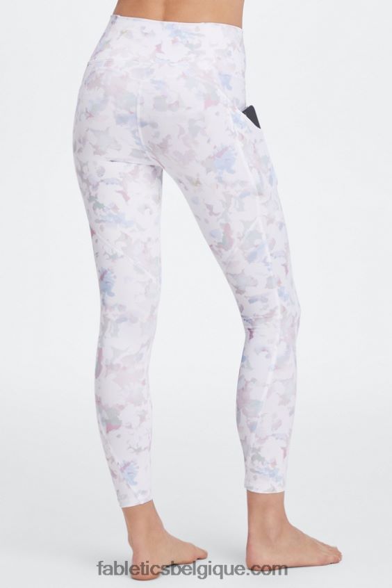 legging 7/8 taille haute oasis pureluxe 52 femmes Fabletics 404P0T804 cerisier