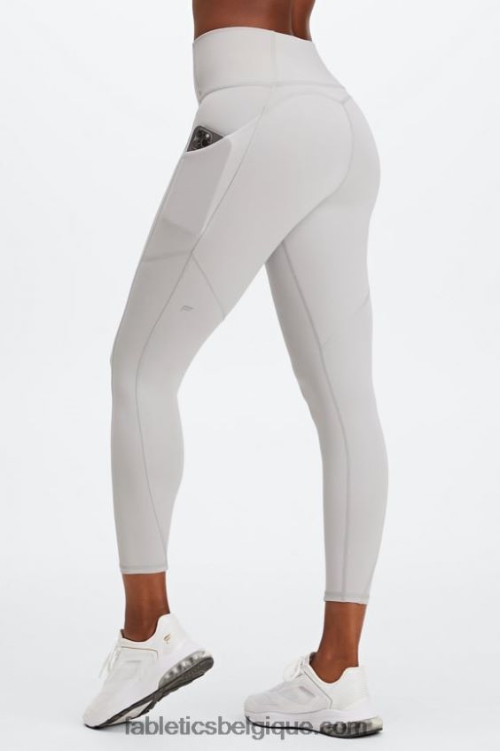 legging 7/8 taille haute oasis pureluxe 52 femmes Fabletics 404P0T805 gris minéral