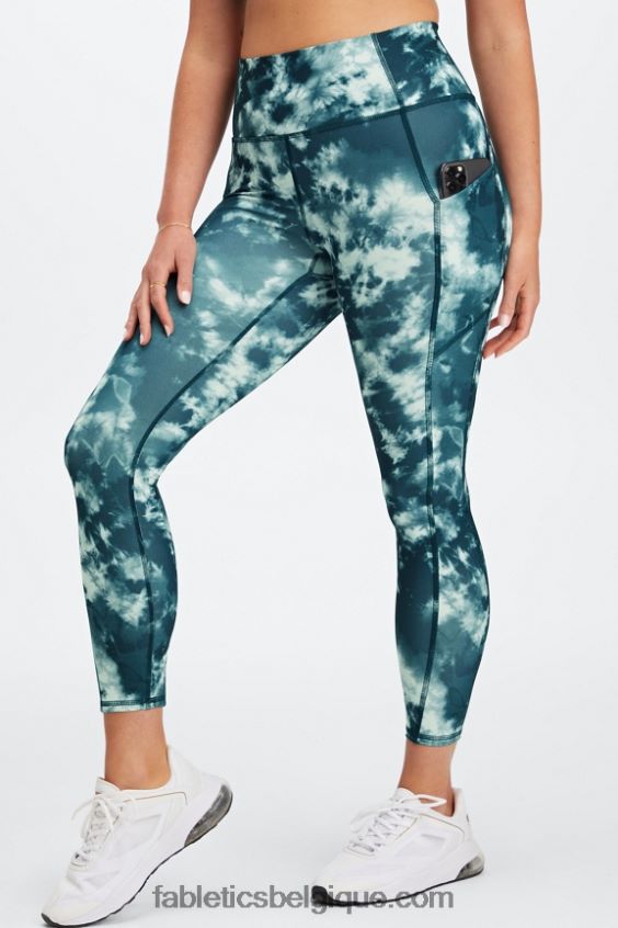 legging 7/8 taille haute oasis pureluxe 52 femmes Fabletics 404P0T806 magma de la grotte
