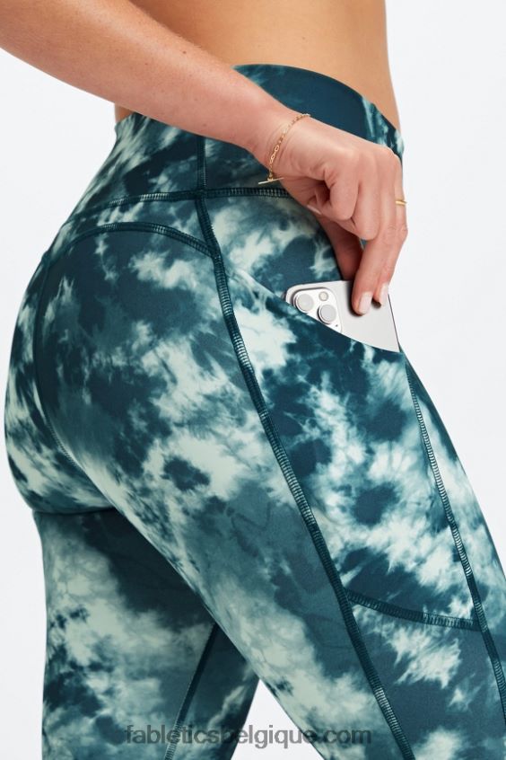legging 7/8 taille haute oasis pureluxe 52 femmes Fabletics 404P0T806 magma de la grotte