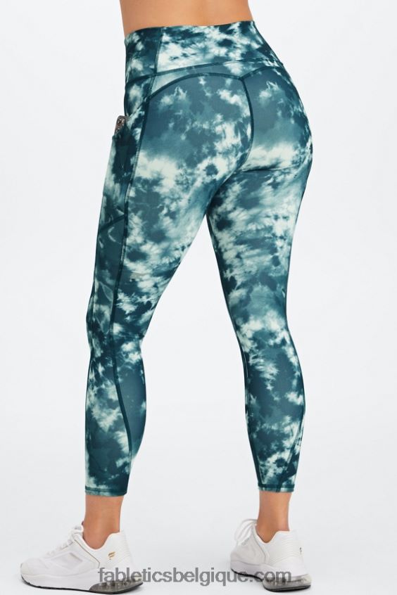 legging 7/8 taille haute oasis pureluxe 52 femmes Fabletics 404P0T806 magma de la grotte