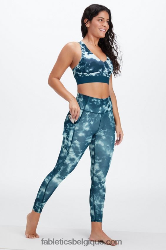legging 7/8 taille haute oasis pureluxe 52 femmes Fabletics 404P0T806 magma de la grotte