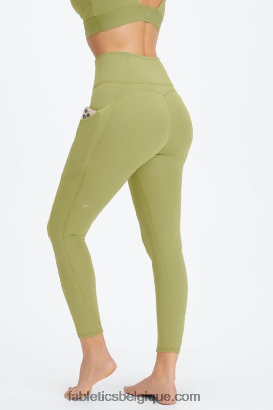 legging 7/8 taille haute oasis pureluxe 53 femmes Fabletics 404P0T809 mousse de forêt
