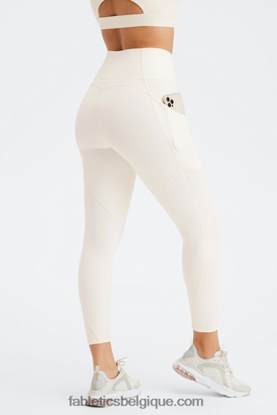legging 7/8 taille haute oasis pureluxe 54 femmes Fabletics 404P0T813 aigrette