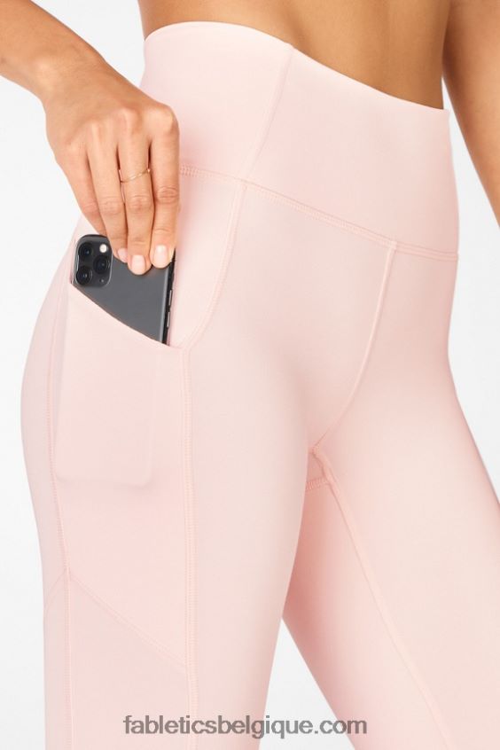 legging 7/8 taille haute oasis pureluxe 54 femmes Fabletics 404P0T815 nuage rose
