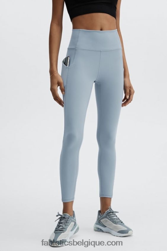 legging 7/8 taille haute oasis pureluxe 55 femmes Fabletics 404P0T821 nuage de pluie