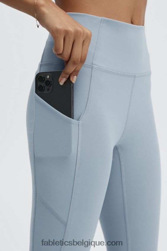 legging 7/8 taille haute oasis pureluxe 55 femmes Fabletics 404P0T821 nuage de pluie