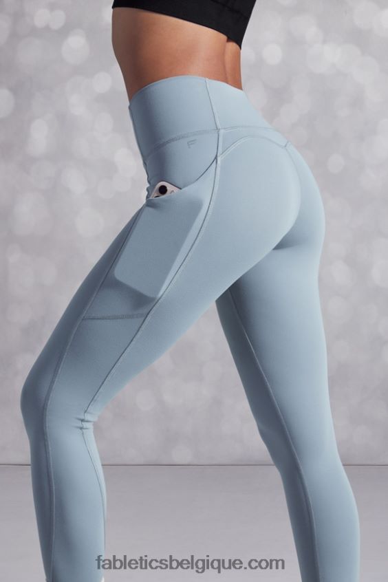 legging 7/8 taille haute oasis pureluxe 55 femmes Fabletics 404P0T821 nuage de pluie