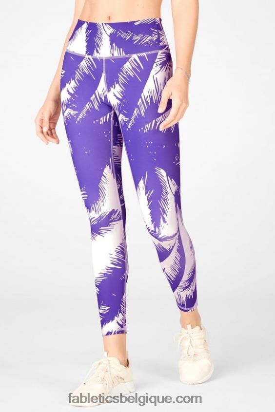 legging 7/8 taille haute oasis pureluxe 56 femmes Fabletics 404P0T823 paradis