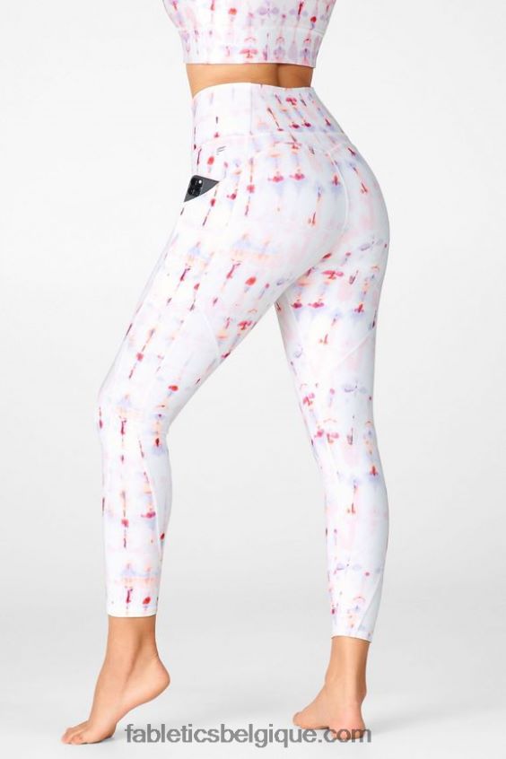 legging 7/8 taille haute oasis pureluxe 82 femmes Fabletics 404P0T1151 se balancer