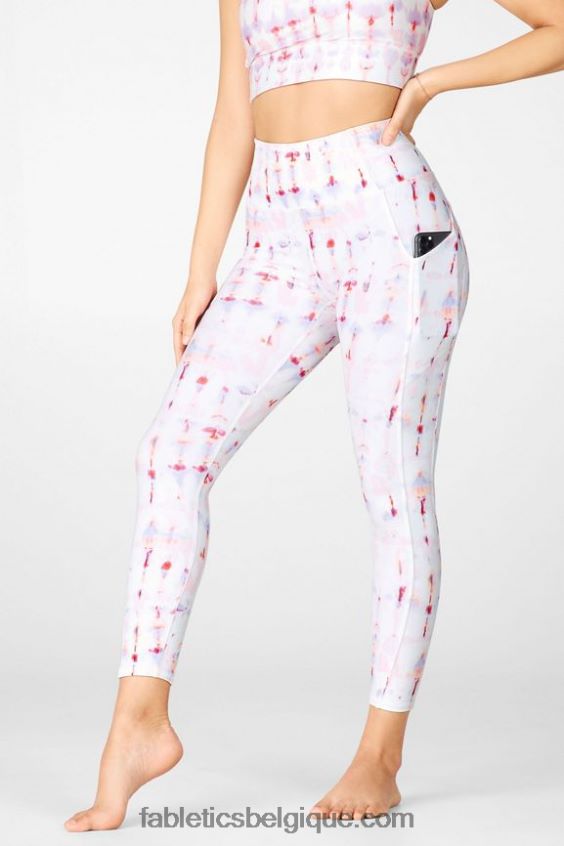 legging 7/8 taille haute oasis pureluxe 82 femmes Fabletics 404P0T1151 se balancer