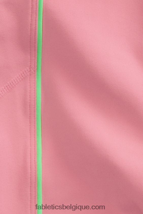 legging 7/8 taille ultra haute pureluxe 64 femmes Fabletics 404P0T874 fard à joues/lime sucrée