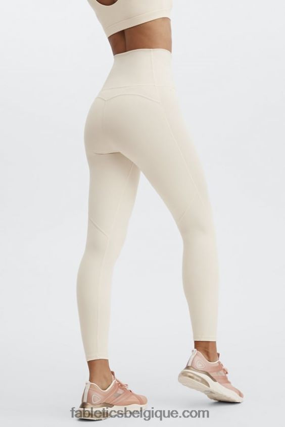 legging 7/8 taille ultra haute pureluxe 66 femmes Fabletics 404P0T886 latté
