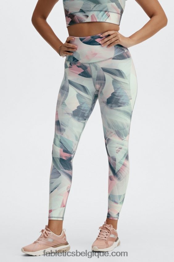 legging 7/8 taille ultra haute pureluxe 67 femmes Fabletics 404P0T889 paysage de rêve