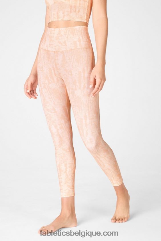 legging 7/8 taille ultra haute pureluxe 67 femmes Fabletics 404P0T890 bande shibori