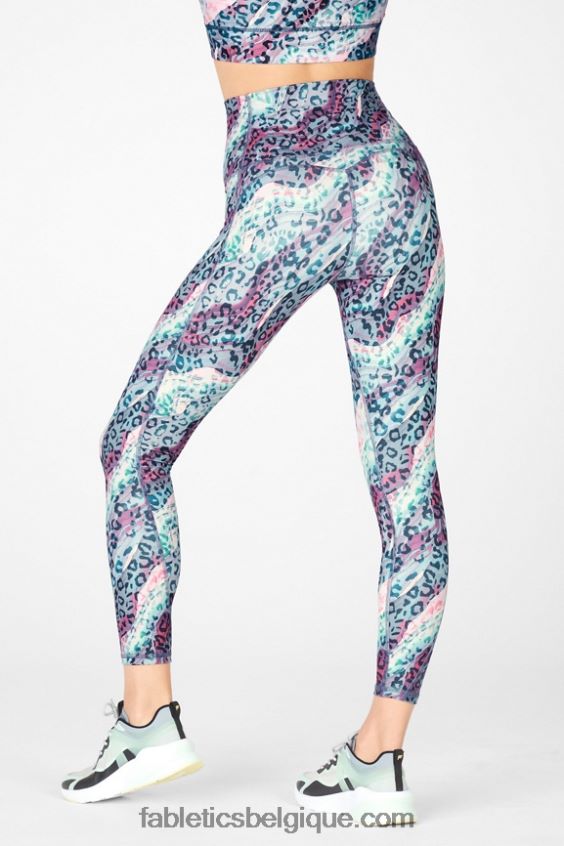 legging 7/8 taille ultra haute pureluxe 67 femmes Fabletics 404P0T892 dunes