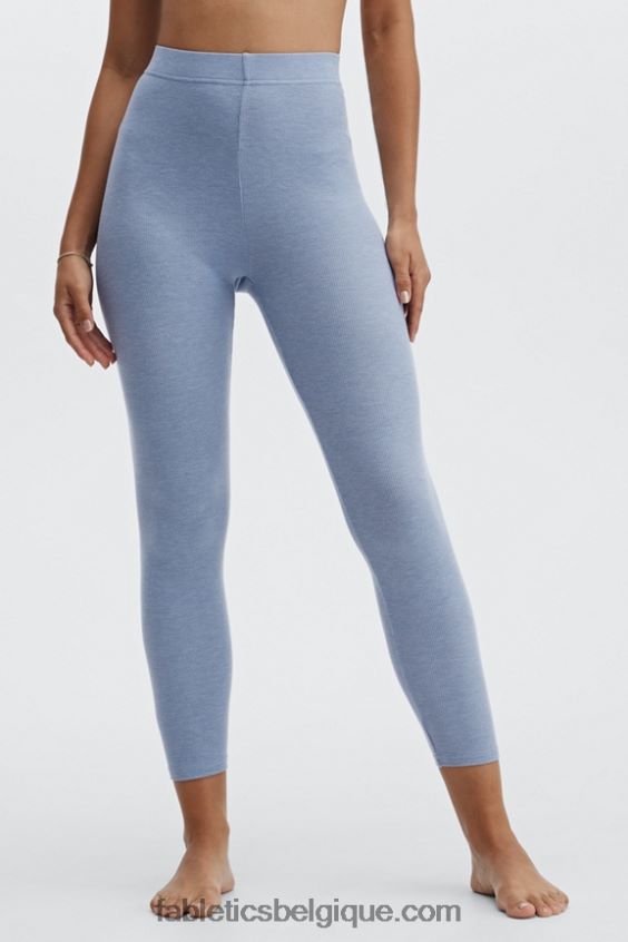 legging 7/8 taille ultra haute restoreknit femmes Fabletics 404P0T1068 jean délavé