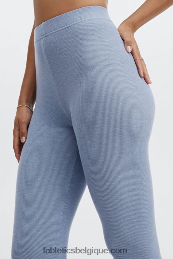 legging 7/8 taille ultra haute restoreknit femmes Fabletics 404P0T1068 jean délavé