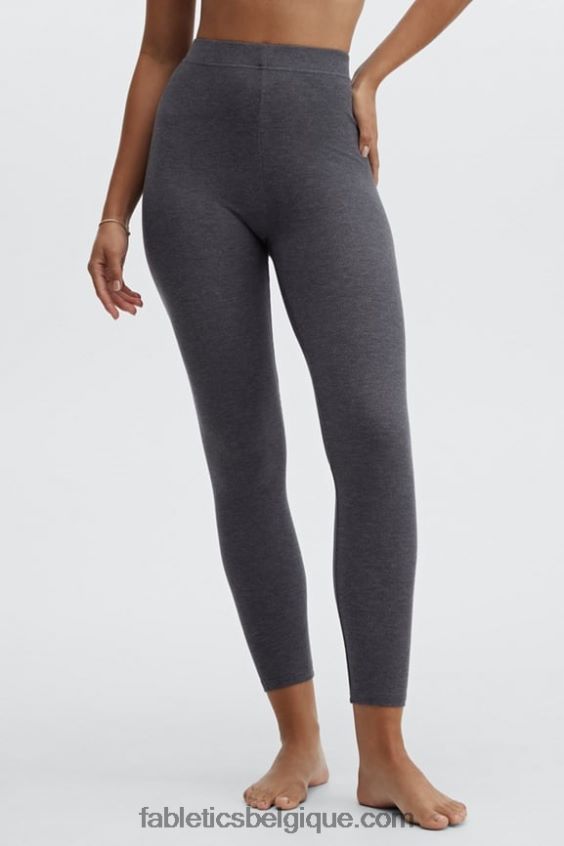 legging 7/8 taille ultra haute restoreknit femmes Fabletics 404P0T1070 étain
