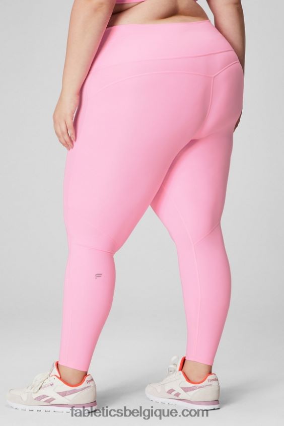 legging froncé taille ultra haute pureluxe femmes Fabletics 404P0T872 ballerine brillante