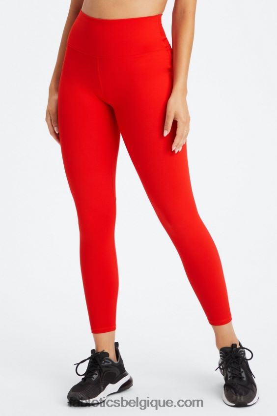legging taille haute 7/8 boost powerhold 58 femmes Fabletics 404P0T839 électrique cerise mini léopard