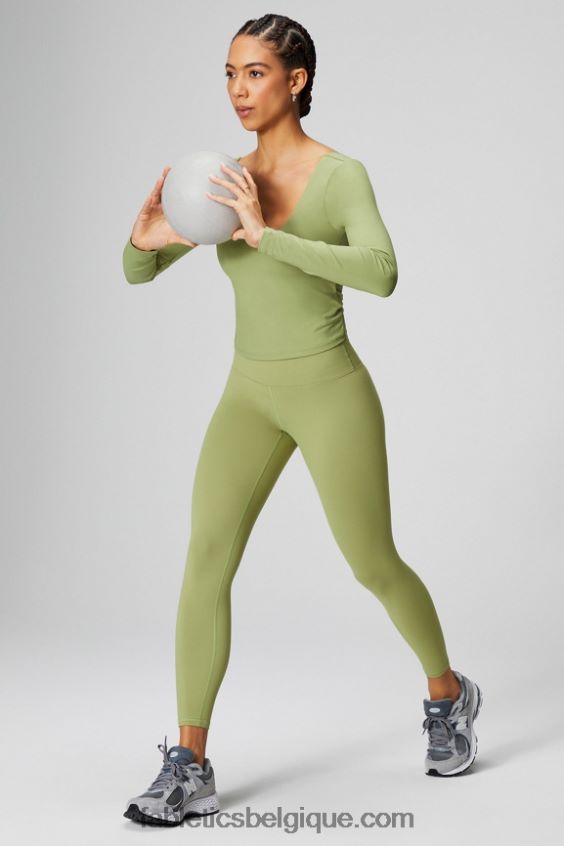 legging taille haute 7/8 boost powerhold 58 femmes Fabletics 404P0T841 violon/fronde