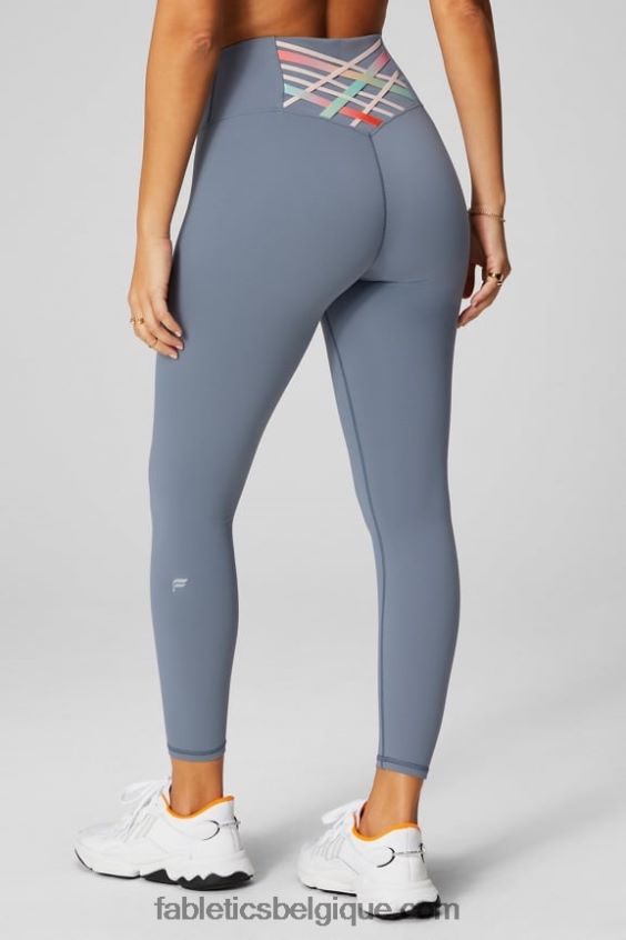 legging taille haute 7/8 boost powerhold 83 femmes Fabletics 404P0T1186 nuage d'orage/ombre toute la journée