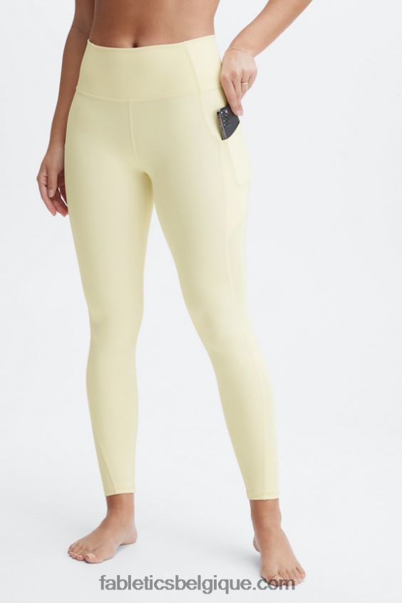 legging taille haute oasis pureluxe 70 femmes Fabletics 404P0T911 Babeurre