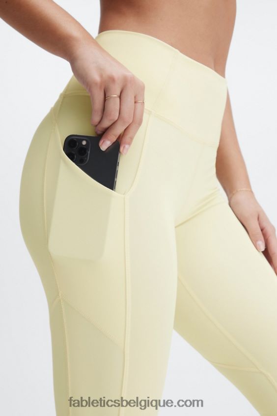 legging taille haute oasis pureluxe 70 femmes Fabletics 404P0T911 Babeurre