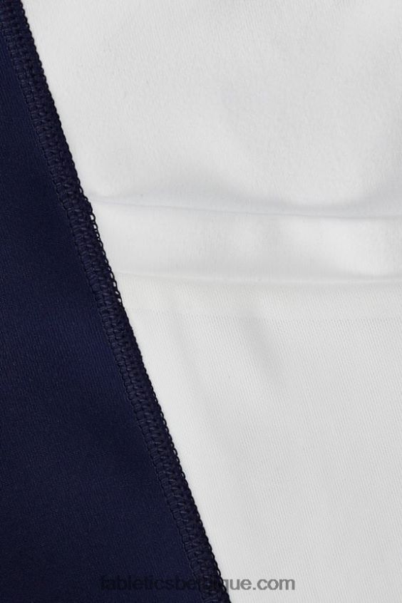 legging taille haute powerhold nomade 38 femmes Fabletics 404P0T735 marine collégiale/blanc classique