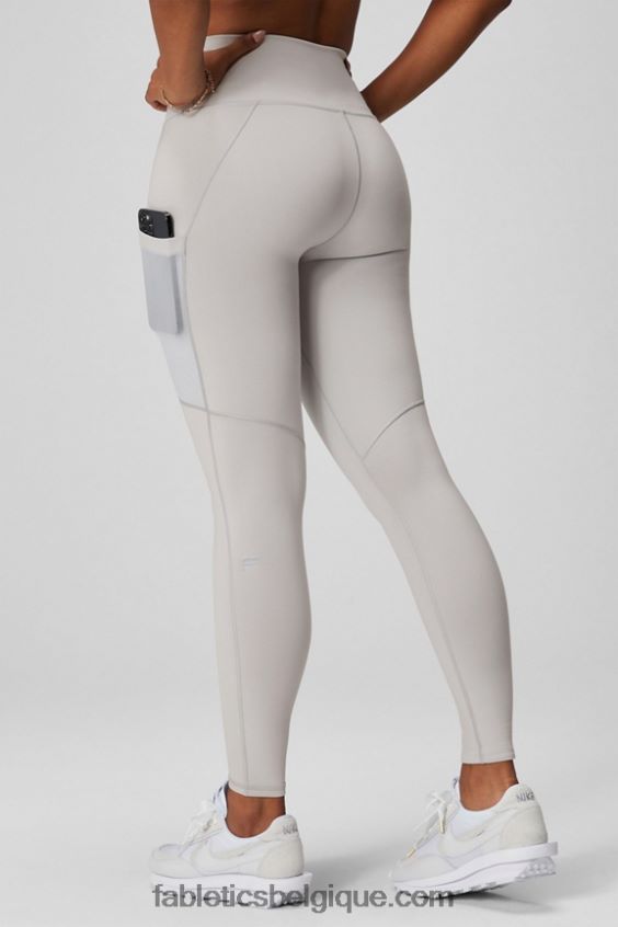 legging taille haute powerhold nomade 39 femmes Fabletics 404P0T741 noir/multicolore