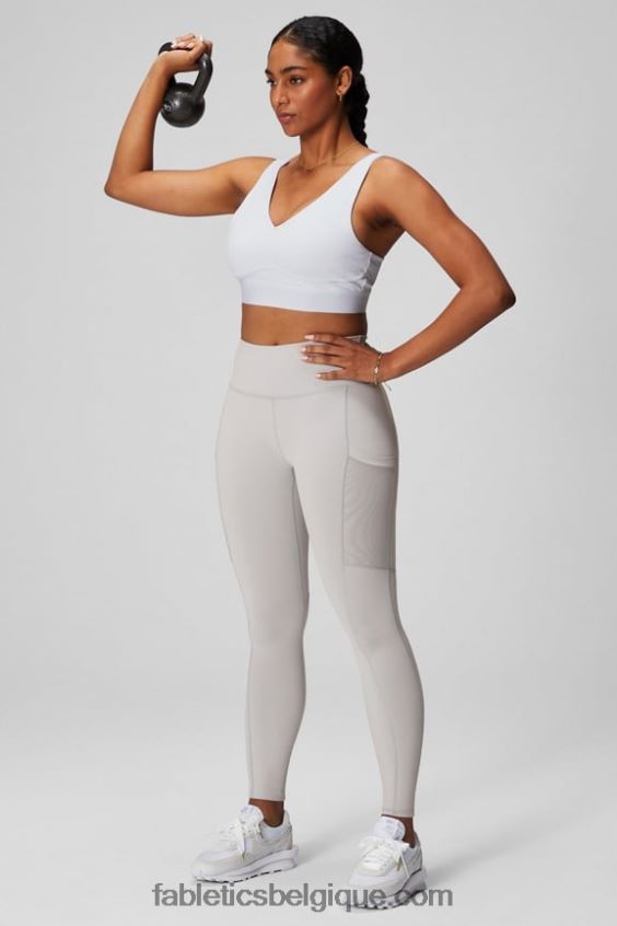 legging taille haute powerhold nomade 39 femmes Fabletics 404P0T741 noir/multicolore