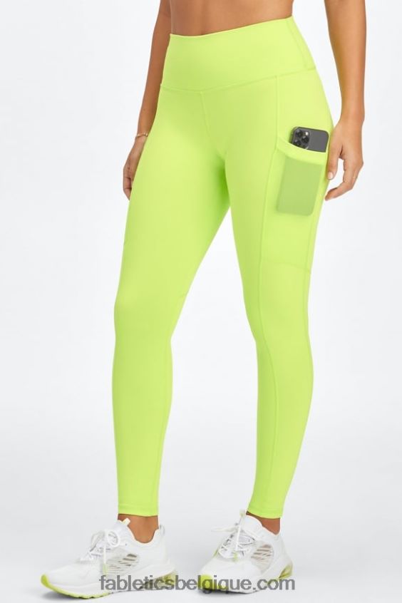 legging taille haute powerhold nomade 41 femmes Fabletics 404P0T748 aigrette/mauve muet